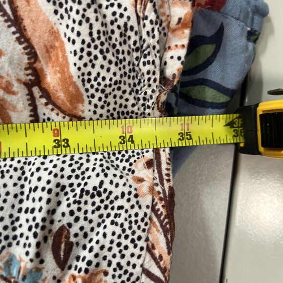 Angie Cardigan Cover Up Women’s Size L Floral Bohemian Short Sleeve Cardigan - Picture 6 of 9